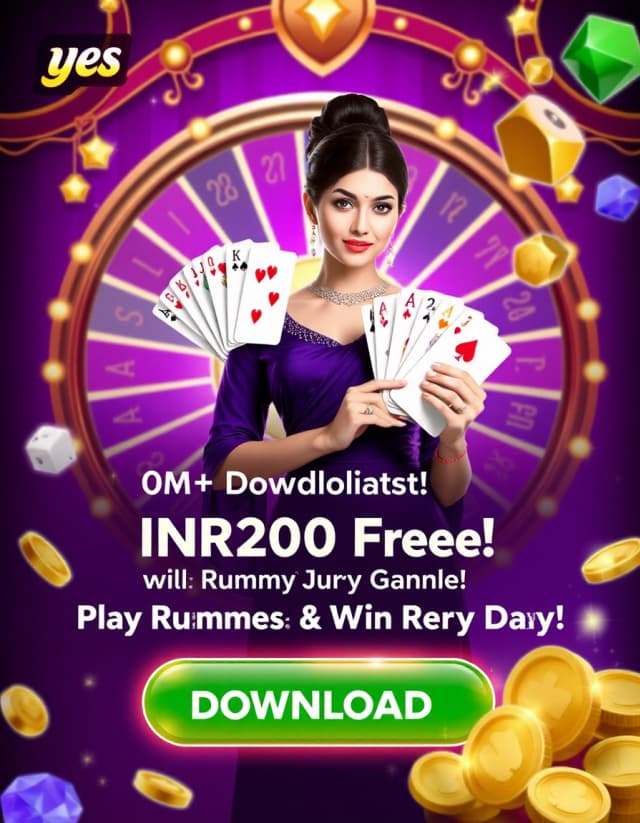 Yes Rummy Banner